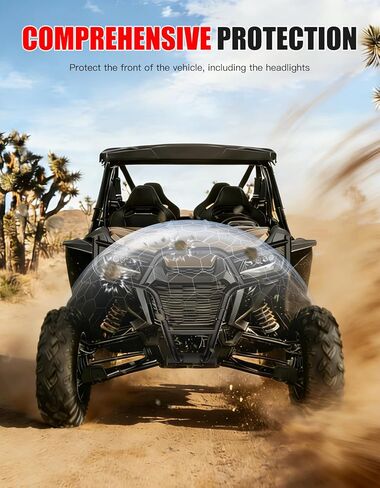 Talon 1000 Front Bumper Brushguard, Heavy-Duty Steel Combined Brush Guard Protector for Honda Talon 1000R 1000X 1000X-4 2022-2025 Accessories, Impact-Resistant, Protect Headlights Front End in Kuwait