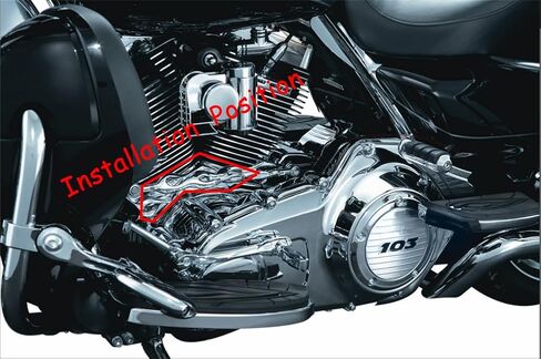 Cylinder Base Side Cover for Harley Davidson Touring Electra glide,Road glide,Road king, Street glide,Tri glide,Ultra limited Freewheeler '17-'25, ST FLHXST FLTRXST '22-'23 (Touring 2017-2025) in Kuwait