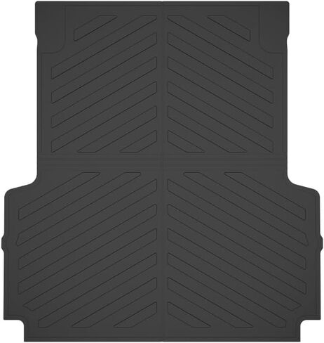G-PLUS TPE Floor Mats Fit Dodge Ram 1500 Quad Cab 2009-2018 / Ram 1500 Classic Quad Cab 2019-2022 1st & 2nd Row Truck Accessories Cargo Liners All Weather Protection 3PCs Black Alfombras para Carro in Kuwait