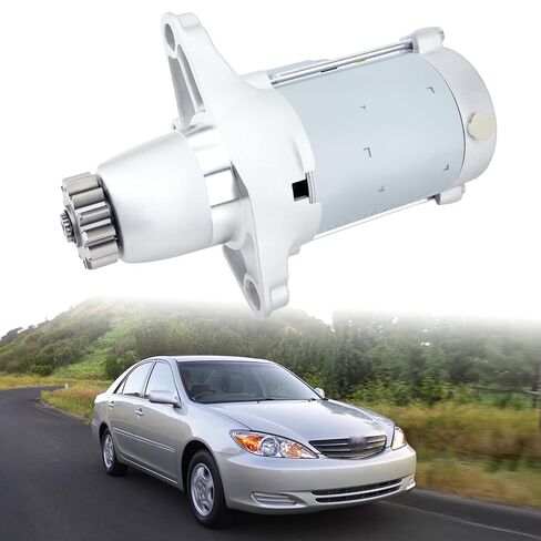 17825 New Starter Motor Compatible with 02-17 Toyota Camry Avalon Highlander Sienna RAV4 Lexus ES300 ES350 RX330 RX350 Scion XB TC 2.4L 3.0L 3.5L # 228000-9900 428000-4100 in Saudi Arabia