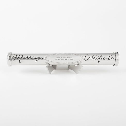 THINGS REMEMBERED Beaded Marriage Certificate Holder (Free Customization) in Saudi Arabia