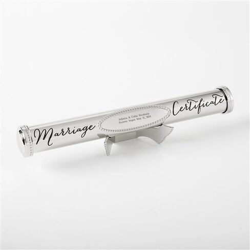 THINGS REMEMBERED Beaded Marriage Certificate Holder (Free Customization) in Saudi Arabia