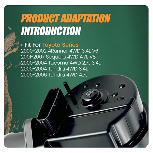 المحرك التفاضلي الأمامي متوافق مع Toyota 2000-2002 4Runner 3.4L,2001-2007 سيكويا 4.7L,2000-2004 Tacoma Tundra 4WD 2.7L,600-410 4140034013, 4140034012, 4140034011, 4140034010 in Kuwait