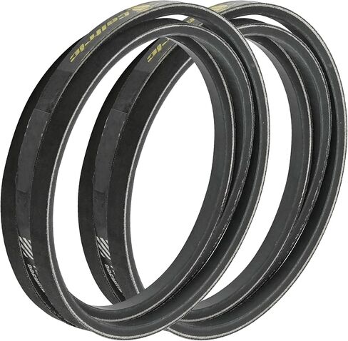 Caltric 041-6400-00 Pump Drive Belt Compatible with Bad Boy ZT Elite MZ Rambler MZ Magnum/Qty 2 in Kuwait