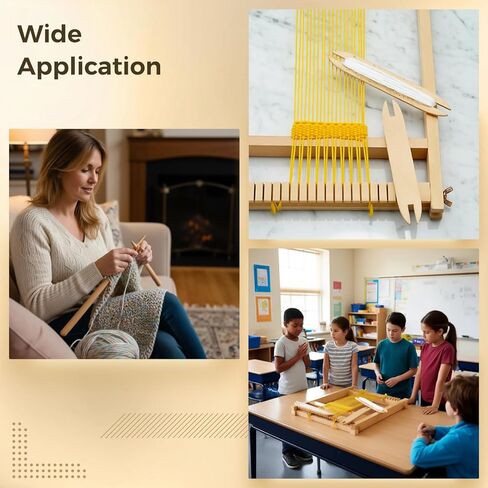 6 Pcs Beech Wood Weaving Shuttles, Large 11.81 x 0.98 in / 11.81 x 0.98 in / 30 x 2.5 cm Small 5.91 x 0.94 in / 15 x 2.4 cm Smooth Sticks for DIY Tapestry Loom Craft, Crochet Knitting Tool Set in Saudi Arabia