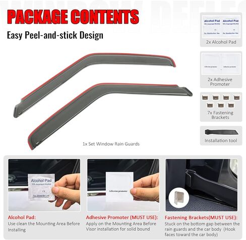 IKON MOTORSPORTS in Channel Window Visors Compatible with 94-03 Chevy S10 GMC Sonoma 95-05 Blazer 95-01 Jimmy 96-00 Isuzu Hombre, Acrylic Smoke/Tinted Rain Guards, Side Window Wind Deflectors 2PCS in Kuwait