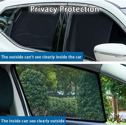Car Window Shades for Subaru Impreza Sedan 2016-2018, Breathable Mesh Sun Shield Car Window Shade Sunshades Privacy Curtains Heat Block Car Side Window Sun Shade,7pcs Wholecar in Saudi Arabia