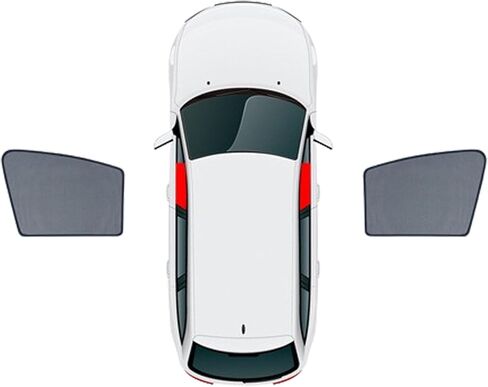 Car Window Shades for Subaru Impreza Sedan 2016-2018, Breathable Mesh Sun Shield Car Window Shade Sunshades Privacy Curtains Heat Block Car Side Window Sun Shade,7pcs Wholecar in Saudi Arabia