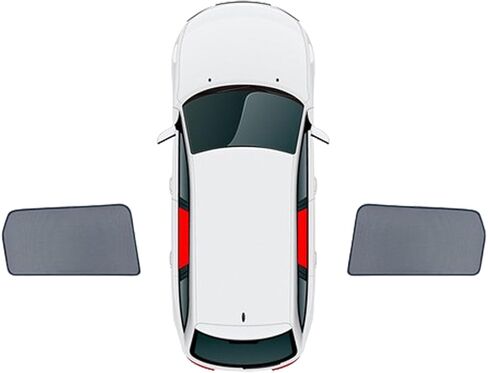 Car Window Shades for Subaru Impreza Sedan 2016-2018, Breathable Mesh Sun Shield Car Window Shade Sunshades Privacy Curtains Heat Block Car Side Window Sun Shade,7pcs Wholecar in Saudi Arabia