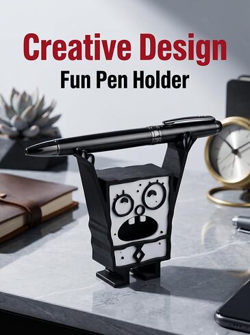 2 Pack Desk Bob Pen Holder, Creative Weightlifting Bob Pencil Stand Holder, Bob Pencil Holder Stand for Pen Storage, Desk Organizers and Accessories, Cute Office Decor for Small Items at Home, School, in Saudi Arabia