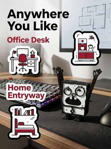 2 Pack Desk Bob Pen Holder, Creative Weightlifting Bob Pencil Stand Holder, Bob Pencil Holder Stand for Pen Storage, Desk Organizers and Accessories, Cute Office Decor for Small Items at Home, School, in Saudi Arabia