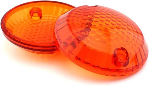 2pcs Amber Turn Signal Light Lens Cover Indicator Covers Bezels Replacement for Suzuki Cruisers Intruder Marauder GZ250 VX 800 GSF400 GSX1100G Savage 1986-2003 in Kuwait