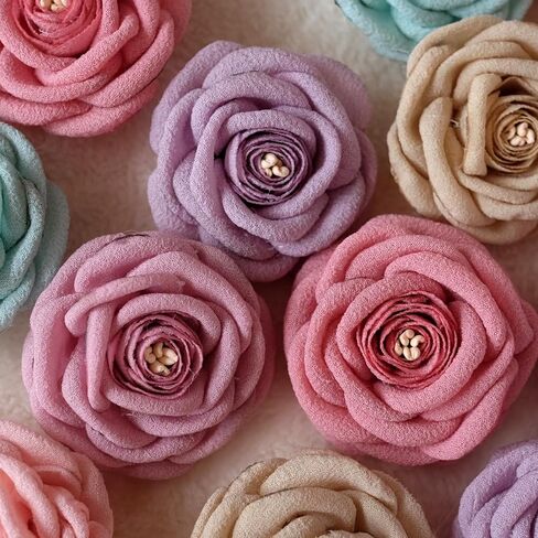 1100 Pcs Flower Stamens, 2mm Artificial Stamens, Double Heads Stamen for Flower Making, 11 Colors, Floral Stamen for Wedding Bouquet Party Decoration Scrapbook in Kuwait