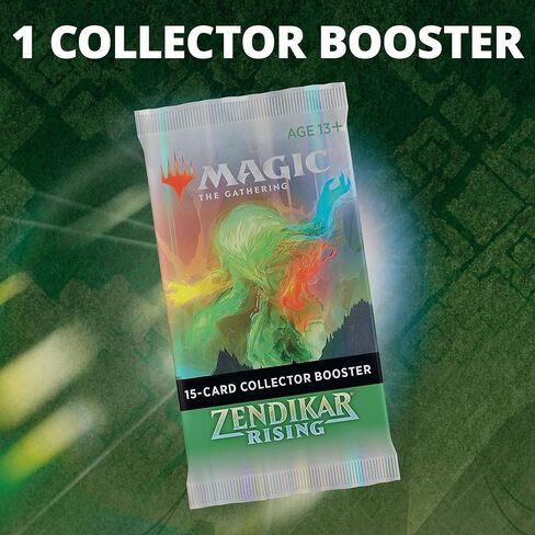السحر: حزمة هدايا The Gathering Zendikar Rising | 10 حزم معززة للمسودة | 1 جامع الداعم | مُكَمِّلات in Kuwait