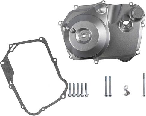 Top Right Clutch Side Engine Motor Case Cover for 50cc–125cc Horizontal Engines – Stator Protector Guard Casing for ATV UTV Go Kart Pit Dirt Bike Quad Buggy Drift Trike Four Wheeler Motorcycle in Kuwait