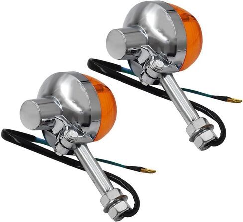 حقيقي 2X بدوره مصباح إشارة 12 مللي متر 12 فولت لهوندا CT70 CT90 XL100 CB350 CM400 CB450 جديد OEM-جودة استبدال الجزء in Kuwait