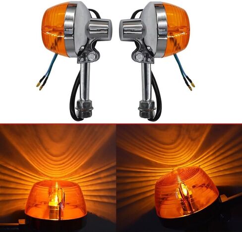حقيقي 2X بدوره مصباح إشارة 12 مللي متر 12 فولت لهوندا CT70 CT90 XL100 CB350 CM400 CB450 جديد OEM-جودة استبدال الجزء in Kuwait