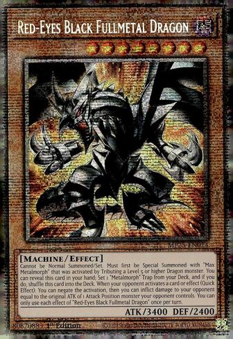 Red-Eyes Black Fullmetal Dragon - MP25-EN014 - Starlight Rare - 1st Edition in Saudi Arabia