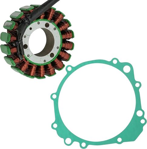 Caltric Stator and Gasket Compatible With Suzuki GSX-R750 GSXR750 1996 1997 1998 1999 in Kuwait