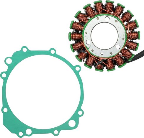 Caltric Stator and Gasket Compatible With Suzuki GSX-R750 GSXR750 1996 1997 1998 1999 in Kuwait
