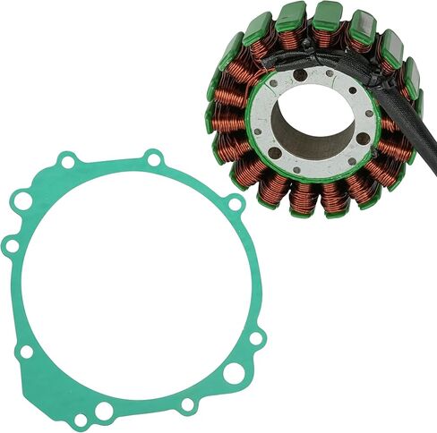Caltric Stator and Gasket Compatible With Suzuki GSX-R750 GSXR750 1996 1997 1998 1999 in Kuwait