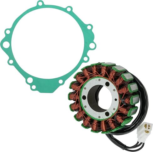 Caltric Stator and Gasket Compatible With Suzuki GSX-R750 GSXR750 1996 1997 1998 1999 in Kuwait