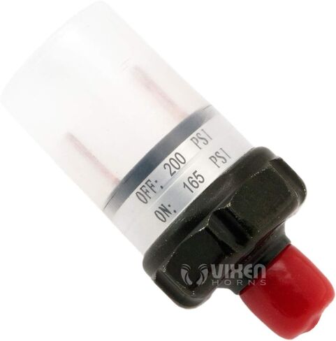 Vixen Horns 165-200 PSI Air Pressure Switch Tank Mount Type 1/8" NPT 12V/24V for Train/Air Horn - Bundle of Three switches VXA6200-3 in Kuwait