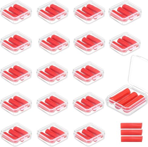 12 Pack Diamond Art Wax Refills Kit, Wax Clay Refills with Storage Boxes for Refillable Drill Pen Diamond Painting & 3D Embroidery Crafts Accessories (Red) in Saudi Arabia