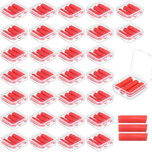 12 Pack Diamond Art Wax Refills Kit, Wax Clay Refills with Storage Boxes for Refillable Drill Pen Diamond Painting & 3D Embroidery Crafts Accessories (Red) in Saudi Arabia