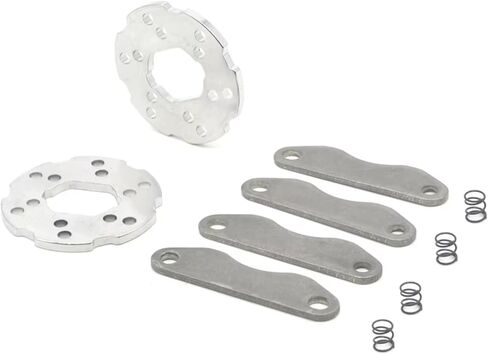 مكونات سيارة RC متوافقة مع ZD للسباق EX-07 DBX-07 EX07 DBX07 8548 1/7 RC قطع غيار السيارات قرص فرامل معدني ومجموعة الوسادة in Kuwait