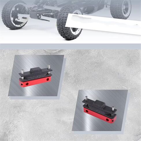 متوافق مع HPI لـ KM لـ Baja 5B SS 1/5 RC ترقية قطع غيار الغاز ملحقات استبدال مجموعة وسائد الفرامل من سبائك CNC 85201-برتقالي ملحقات أجزاء السيارة RC in Kuwait