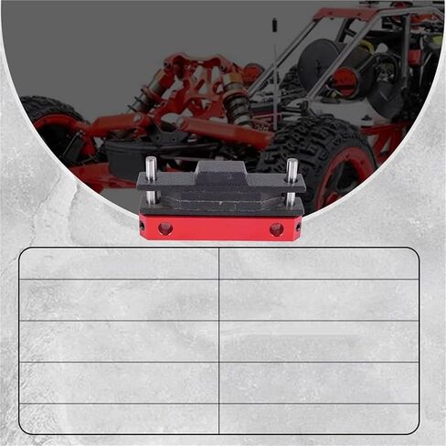 متوافق مع HPI لـ KM لـ Baja 5B SS 1/5 RC ترقية قطع غيار الغاز ملحقات استبدال مجموعة وسائد الفرامل من سبائك CNC 85201-برتقالي ملحقات أجزاء السيارة RC in Kuwait