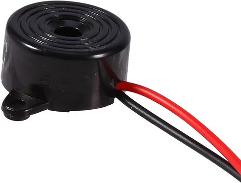 طنان VBESTLIFE 12VDC مع تيار 10 مللي أمبير، تحكم مريح، مناسب للإنذارات والمؤقتات، صفارة مدمجة 23 مم للهواتف وآلات النسخ in Kuwait