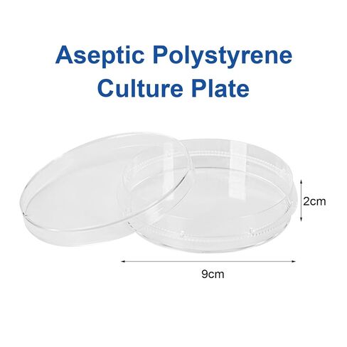 Cell Culture Dishes, 35×12mm Sterile Plastic Petri Dish with TC Treated, 3ml Working Volume, Stackable, Tissue Culture Treated, Pack of 20 in Saudi Arabia