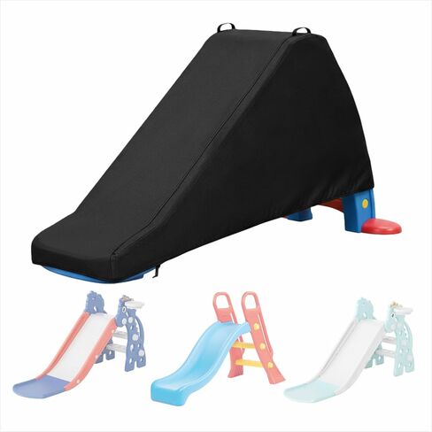 Toddler Slide Cover, Fit for Kids Slide & Climber, Waterproof Dust Proof Anti-UV Outdoor Playset Toy Cover (Cover Only) in Saudi Arabia