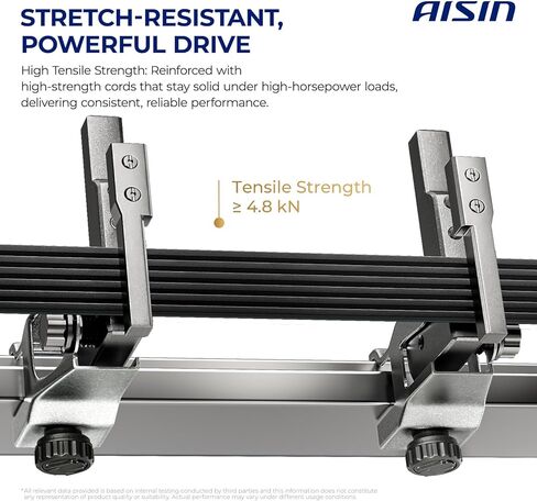 حزام AISIN AFTERMARKET AVBAZ-00588 Serpentine - متوافق مع Ford Explorer وFusion وJeep Grand Cherokee وWrangler وTJ وChevrolet Malibu وToyota Tundra و4Runner وSequoia وLexus GS400 وGS430 وGX470 in Kuwait