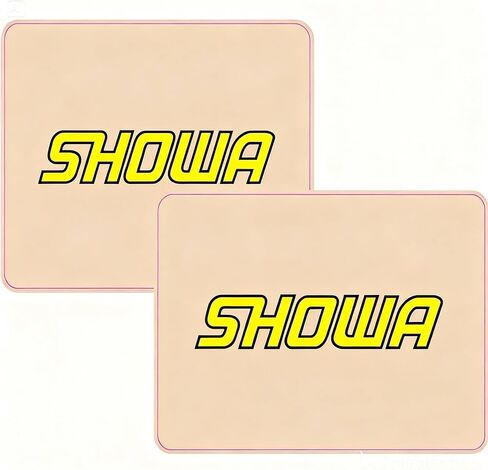 D’cor Visuals Upper Forks Decal – Fork Guard Stickers Compatible with Showa (Yellow) – Durable, Fade-Resistant Motorcycle Suspension Graphics in Kuwait