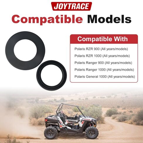 طقم غطاء حلقة ختم الساعد - ختم كرنك مطور لجهاز Polaris المتوافق مع Ranger 900/1000، RZR 900/1000، General 1000 - 6061 من الألومنيوم الخام in Kuwait
