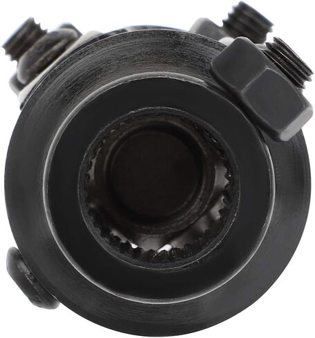 SCITOO 5/8"-36 Spline X 3/4" Round Steering Shaft Universal U-Joint Black Single, 96mm Working Angle 35 Degree in Kuwait