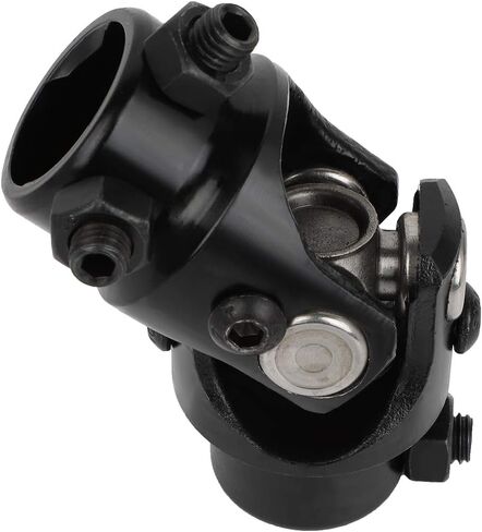 SCITOO 5/8"-36 Spline X 3/4" Round Steering Shaft Universal U-Joint Black Single, 96mm Working Angle 35 Degree in Kuwait