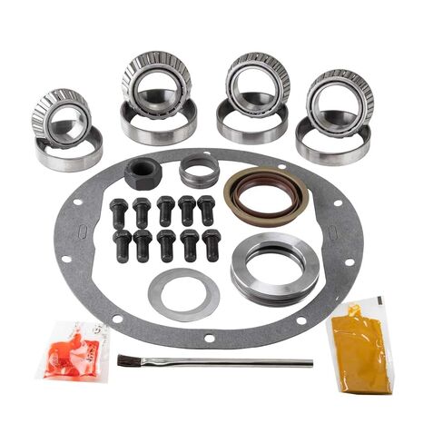 GM 8.625 3.73 Ring and Pinion Gear Set (GM10-373A) and Rear Master Bearing Rebuild Kit with Koyo Tapered Bearings (R10RLMK) for GM 8.6 Rear Differential in Kuwait