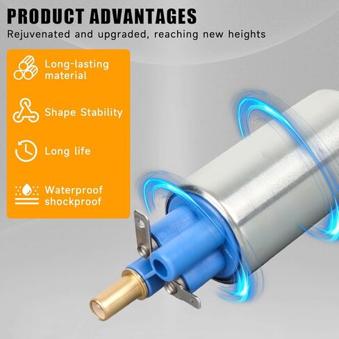 888733T02 888725T02 Dual High Pressure and Lift Fuel Pump for Mercury Marine Outboard Optimax DFI/Pro XS/Racing XS 1.5L 3.0L 75HP 80HP 90HP 115HP 125HP 200HP 225HP 250HP 300HP 2003-2025 in Saudi Arabia
