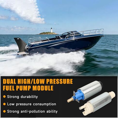 888733T02 888725T02 Dual High Pressure and Lift Fuel Pump for Mercury Marine Outboard Optimax DFI/Pro XS/Racing XS 1.5L 3.0L 75HP 80HP 90HP 115HP 125HP 200HP 225HP 250HP 300HP 2003-2025 in Saudi Arabia