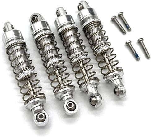 Metallic Accessories HPI Venture18 1985 Compatible with HILUX SR5 U4 Compatible with Ford Bronco 4400 1/18 Scale CC Flux RC Shock Absorber Part(Black) in Kuwait