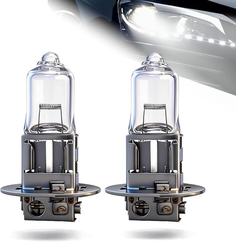 H11 Headlight Bulb, Halogen 12v 55w, Standard 3800K Warm White, Clear Light High Low Beam Fog Light Replacement Super Bright 2 pack in Saudi Arabia