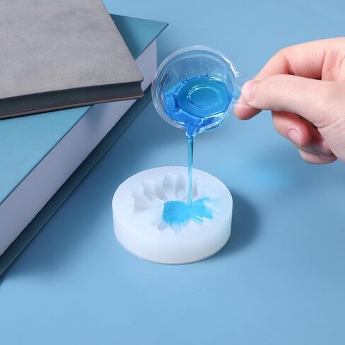 200Pcs 40ml Disposable Plastic Resin Mixing Cups Multipurpose Dispensing Cup for Mixing Paint, Stain, Epoxy, Resin (Clear) in Kuwait