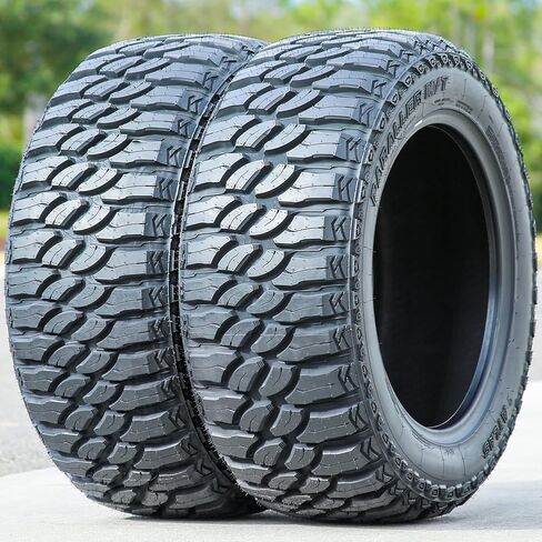Atlas Paraller M/T Mud Off-Road Light Truck Radial Tire-33X12.50R20LT 33X12.50X20 33X12.50-20 114Q Load Range E LRE 10-Ply BSW Black Side Wall in Kuwait