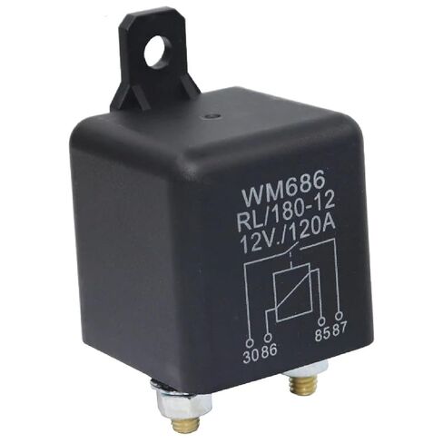WM686 120A 12V / 24V قوة التتابع للسيارات الثقيلة الحالية بدء التتابع سيارة عالية الحالية التتابع (24V 1.8W) in Kuwait