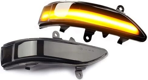 Dynamic Turn Signal Light Rearview Mirror Smoked Lens Turn Signal Indicator Light LED Turn Singal Blinker Light Compatible with Subaru Outback Legacy 2008-2011 in Saudi Arabia