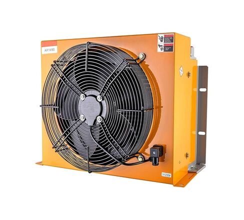 مبرد هواء الزيت الهيدروليكي AH1490 من مشعاع زيت الألمنيوم المبرد بالهواء 250 لتر / دقيقة مبادل حراري فعال في امتصاص الصدمات (110) in Kuwait